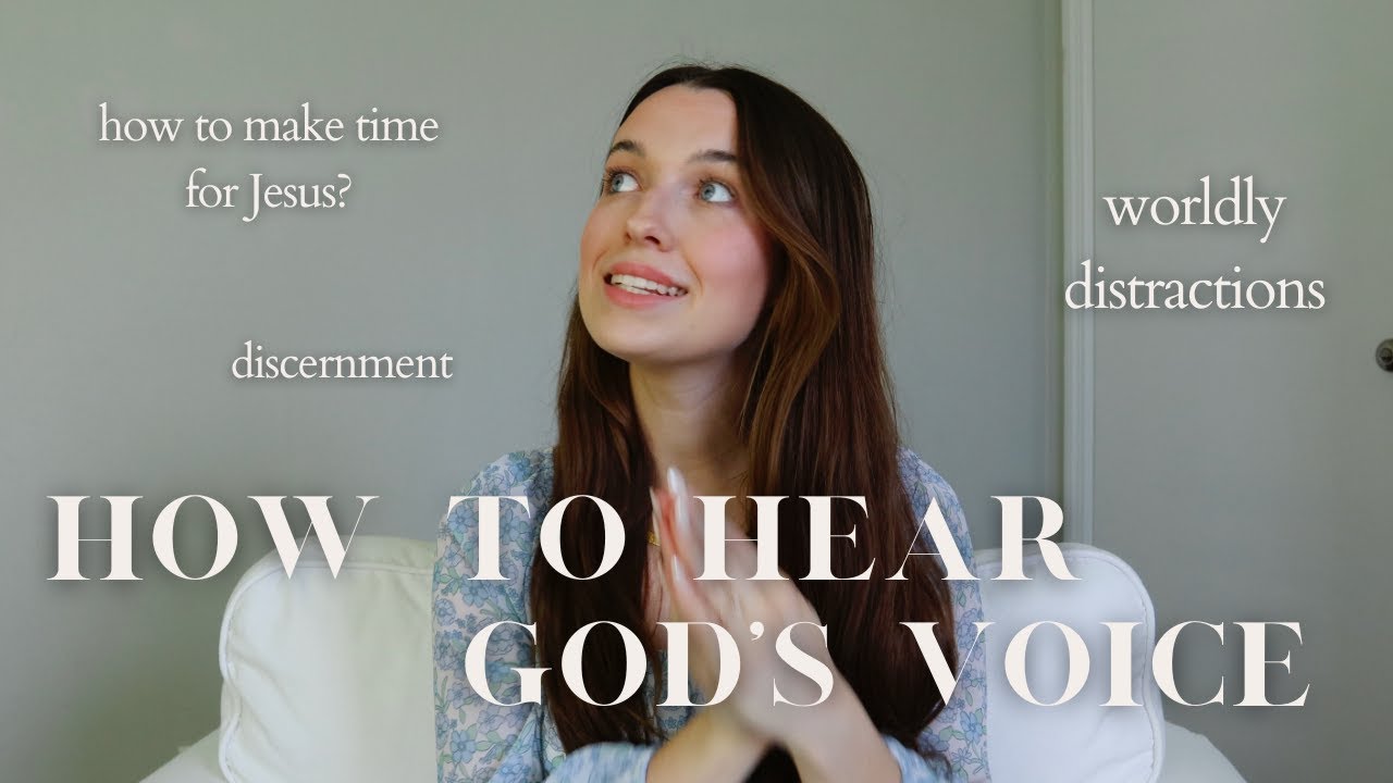 How to Hear God's Voice - YouTube