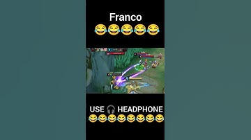 "Hooked on Trolling 🤡 | Franco Plays Gone Too Far" #franco #mlbb #funny