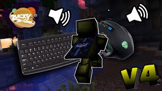 Chill Bedwars Lucky Network With Keyboard And Mouse Sound, ASMR V4. (ft. @Danzdinatha )