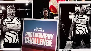 Saka, White & Gabriel take on a photography challenge! | Arsenal x Visit Rwanda