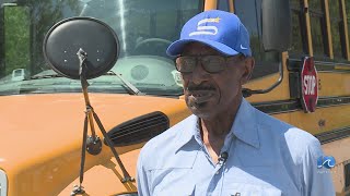 Suffolk school bus driver retires after 70 years on job