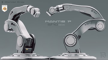 Textures and decal details for hard surface - a complete workflow in Blender.