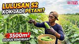 Kenapa Gak Jadi Dosen? Alasan Lulusan S2 IPB Ini Pilih "Slow Living" Jadi Petani Sayur