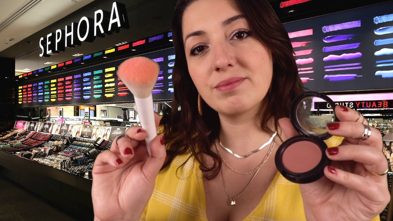 ASMR Roleplay | SEPHORA Çalışanı Makyajını Yapıyor | Personal Attention | Bakım ASMR TÜRKÇE