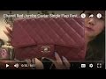Chanel Red Jumbo Caviar Single Flap Review & Beauty items