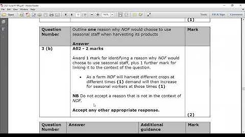 Edexcel IGCSE 2021 June | Investigating small businesses | Q3