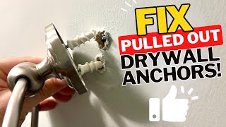 HOW TO Fix PulledOut Drywall Anchors