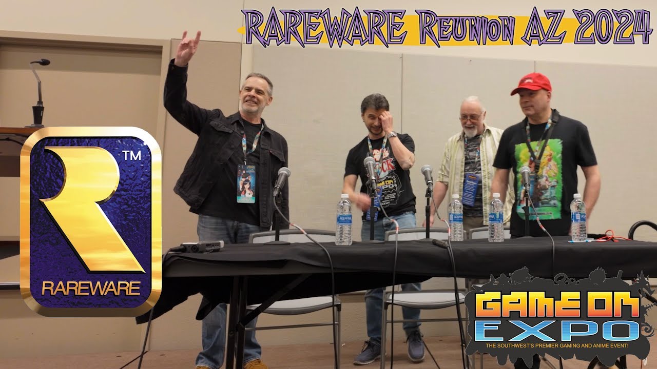 [Panel Recording] RAREWARE Reunion 2024 Game On Expo - YouTube