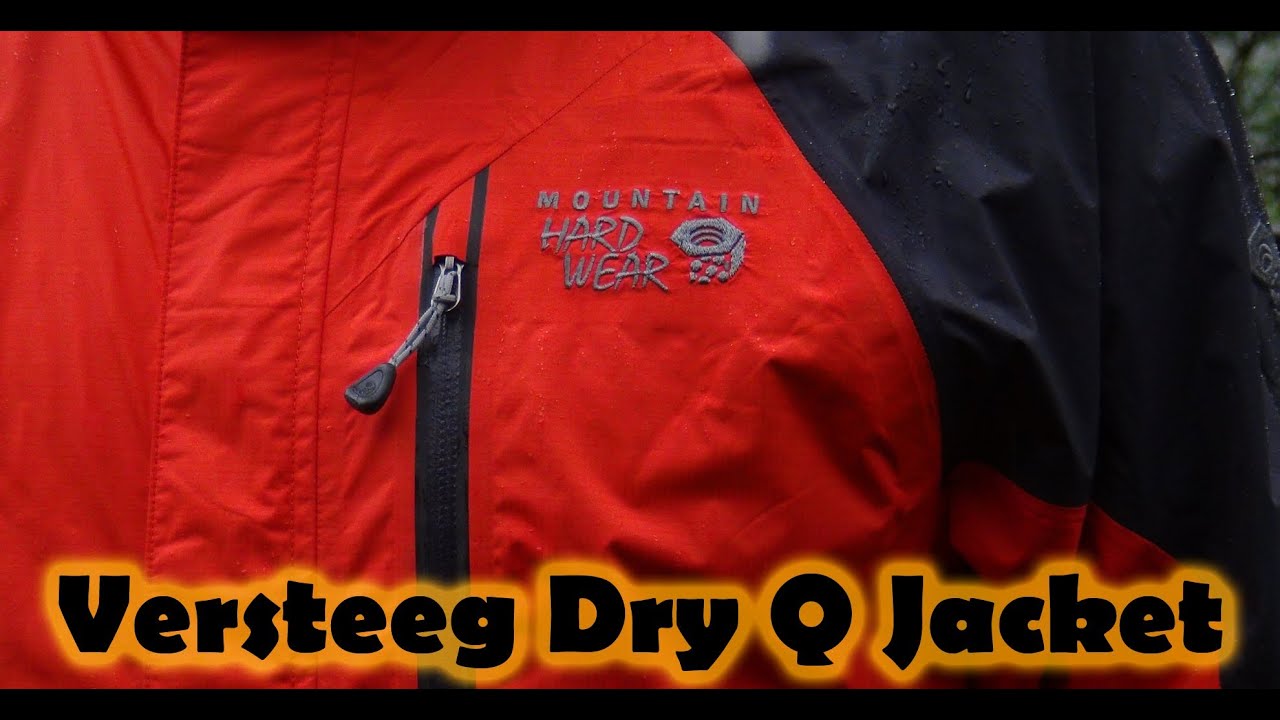mountain hardwear dry q rain jacket