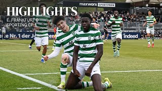 Resumo | UEFA Youth League: E. Frankfurt 0-1 Sporting CP