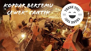 Perjalanan kopdar berakhir indah!! Bertemu cewek cantik naik KLX🤩🤪.. #crf #motovlog #insta360
