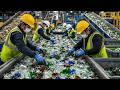Glass Recycling Factory Process | How Recycled Glass Bottles Are Made