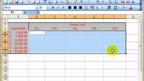 AM 42110 Mixed cell referencing Microsoft Excel 2003 ECDL Advanced 2003 ITQ 3