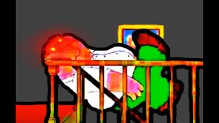 Peter Griffin falls down stairs EARRAPE