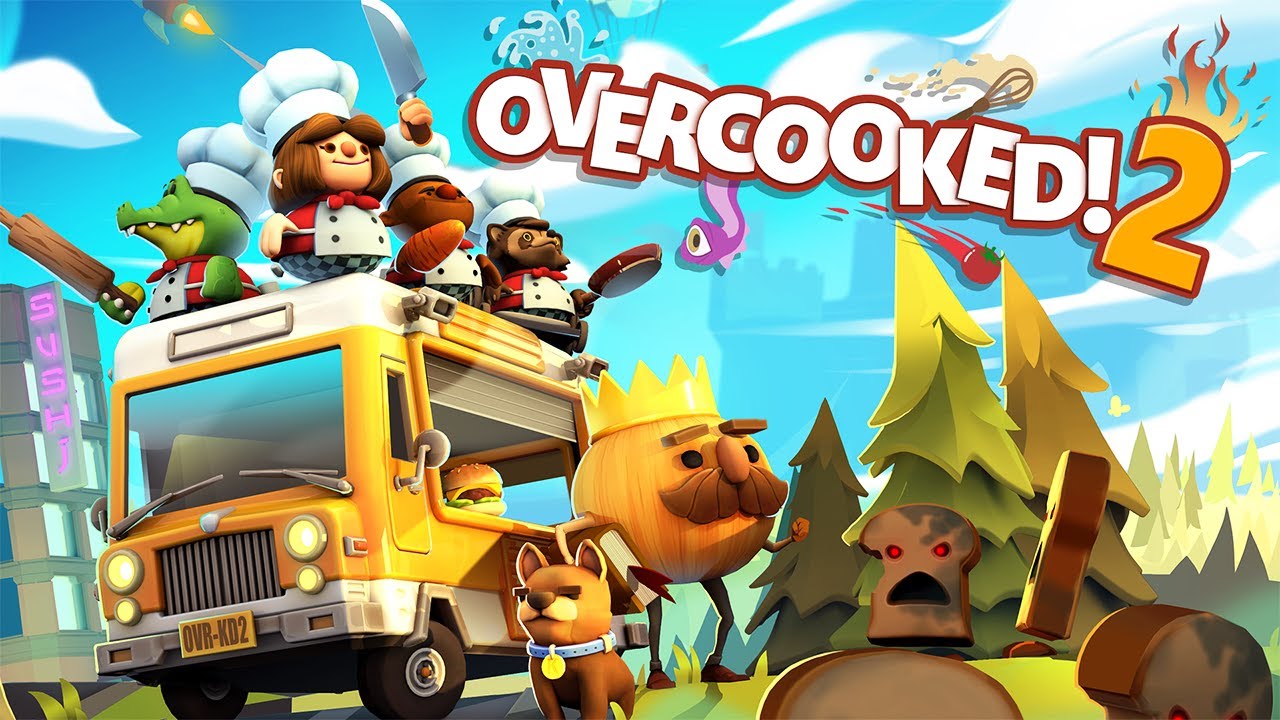 REUNI KERJA DI RESTORANT! NAMATIN Overcooked 2 #1