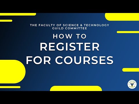 HOW TO REGISTER FOR UWI COURSES - 2020