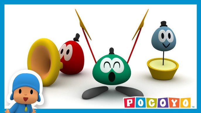 🎺 POCOYO em PORTUGUÊS do BRASIL - A bandinha de música 🎺