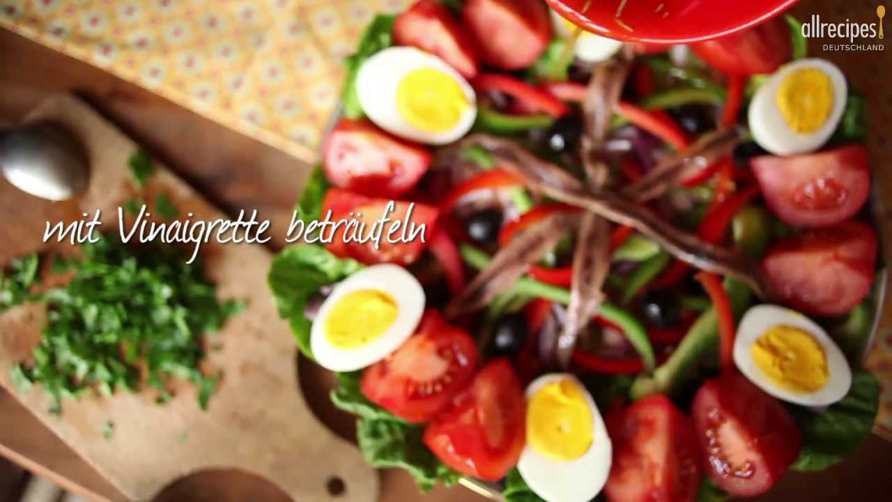 Rezept: Nizzasalat (Salade nicoise)