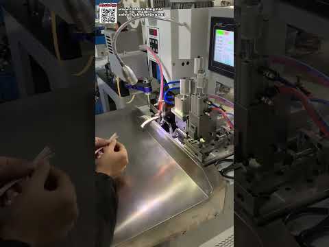 Semi Automatic Terminal Crimping Machine Reliable Wire Harness Processing Equipment