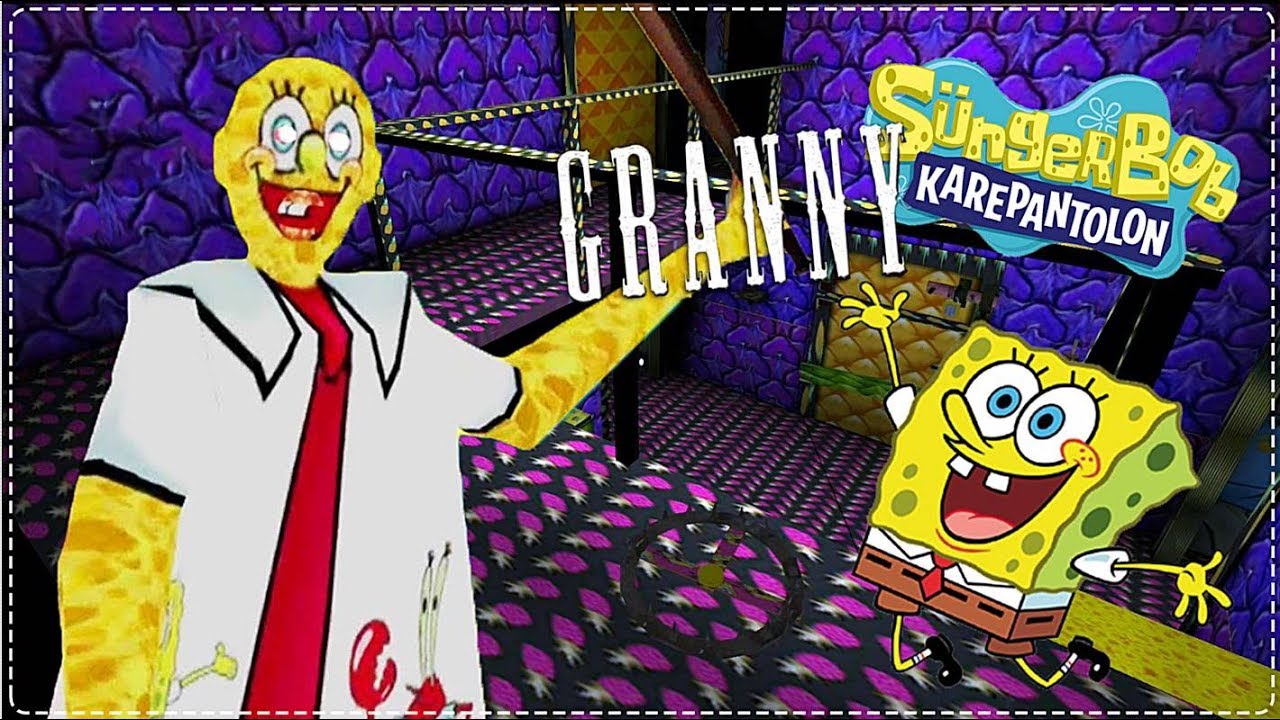 Бабушка губки боба. Sponge granny Mod.