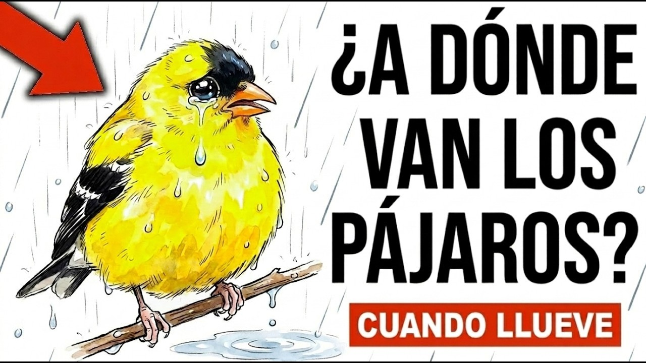 Dónde Se Esconden Los Pájaros Cuando Llueve, Nunca Lo Has Descubierto