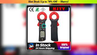 Slide NJTY T-26C Professional Leakage Current Test Digital Clamp Meter 20mA~60A Leakage Detection p