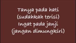 [Lirik] Siti Nurhaliza - Panas Berteduh Gelap Bersuluh