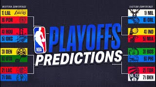 OFFICIAL 2020 NBA PLAYOFF PREDICTIONS