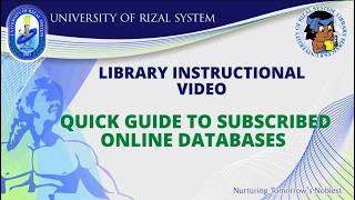 Quick Guide to Subscribed Online Databases