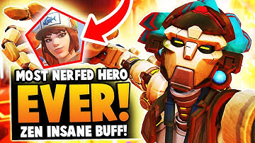 Overwatch - THE MOST NERFED HERO EVER! New Support Meta?!