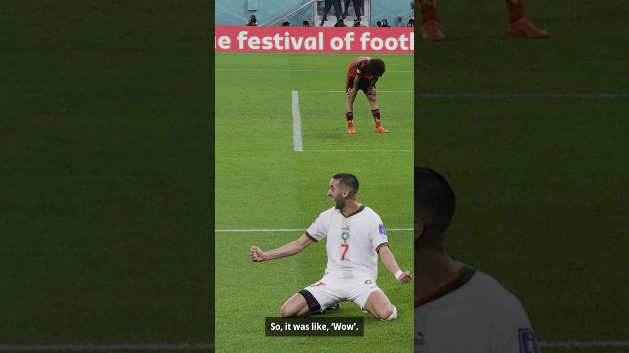 "WOW" - This Morocco moment at Qatar 2022! 🇲🇦​🤩​