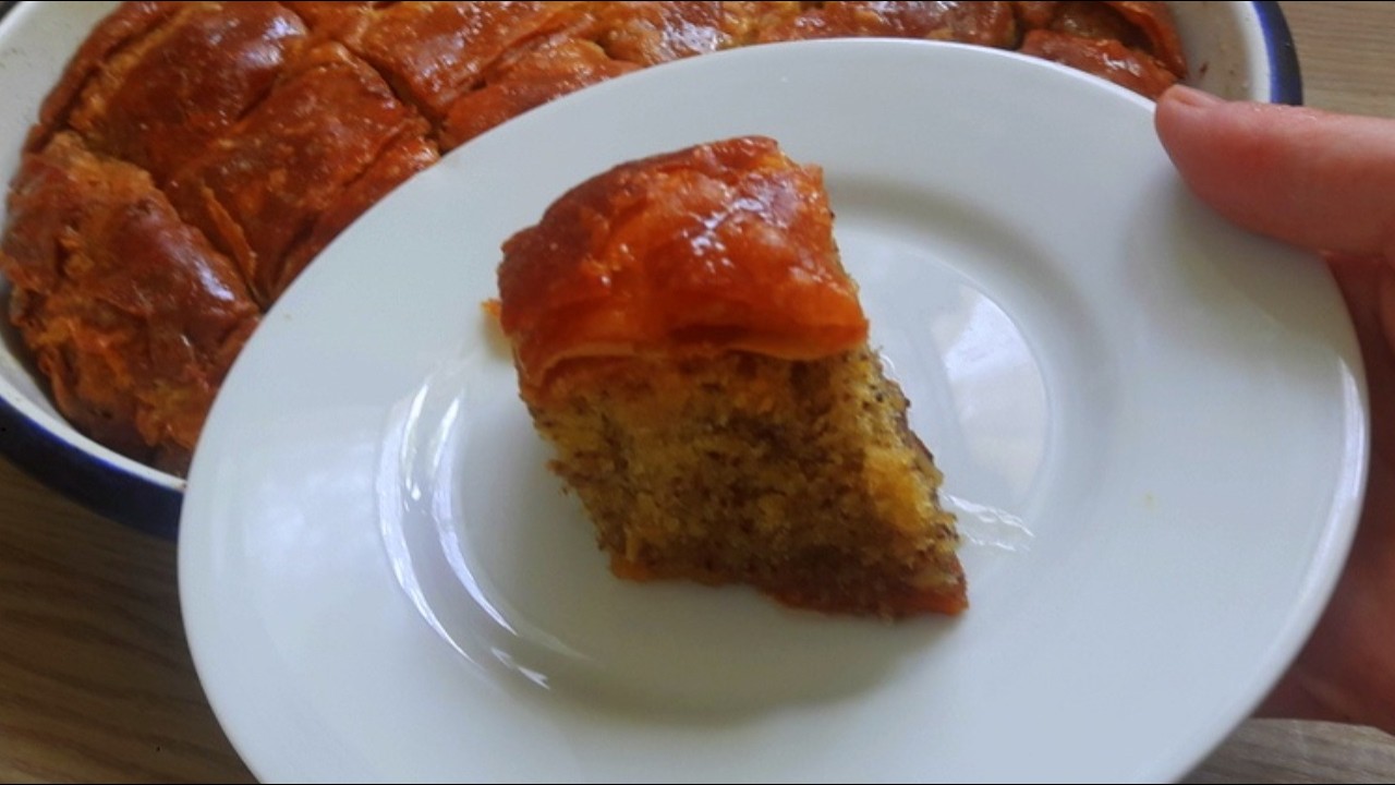 Баклава с тортом! Этот рецепт баклавы с тортом сильно отличается от других!