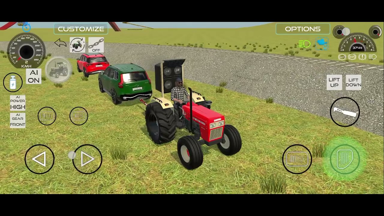 #viral Swaraj 855 Scorpio classic rail banaa Di 😘