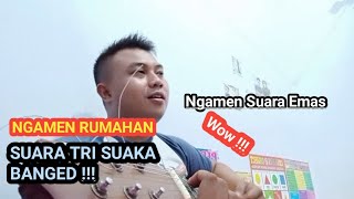 Pengamen Suara Emas Bikin Merinding-Cover Tri Suaka Menua Bersamamu