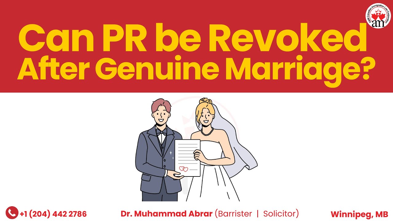 Can PR be Revoked After Genuine Marriage?