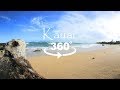 4K 360° VR BEACH Hawaii Relaxing Beach on Island of Kauai