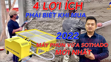Đừng bao giờ đầu tư máy phun vữa trát tường nếu như chưa biết 4 lợi ích này #mayphunvuatrattuong
