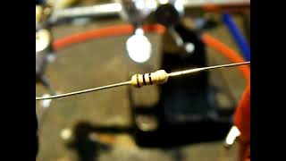 Resistor as igniter