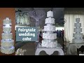 Winter Fairytale Wedding cake. Vlog