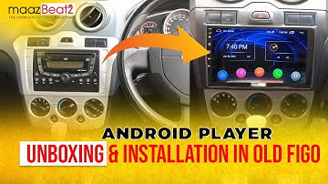 Ford Old Figo  Best and Cheap Android stereo UNBOXING & Installation | maazBeatz|12 months warranty😱