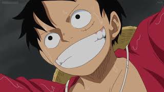 Nami teleports and punches Luffy.