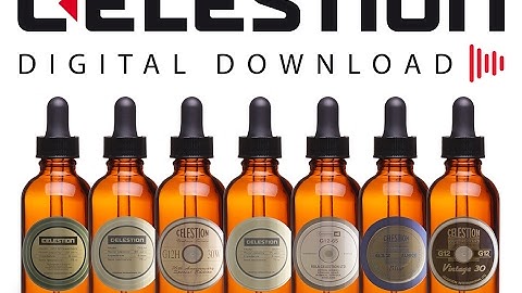 Celestion Impulse Response - Demo by Martin Klaja