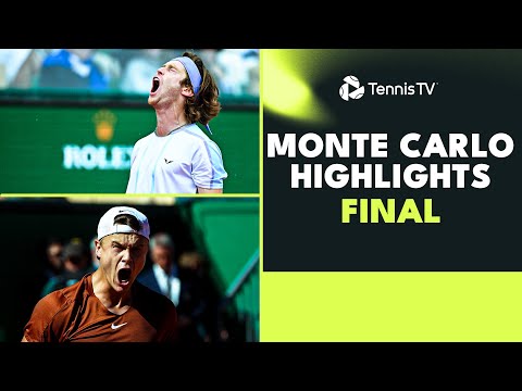 Andrey Rublev vs Holger Rune For The Title! 🏆 | Monte Carlo 2023 Final Highlights