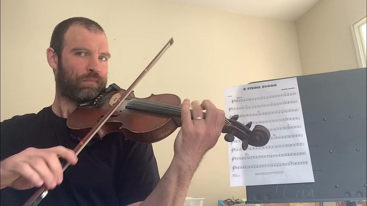 D string Boogie violin YouTube