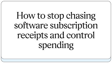 Modern spend management for online expenses: Virtual cards & receipt automation demo #saastips