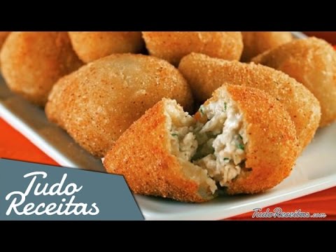 COXINHA DE BATATA DOCE - FIT E DELICIOSA