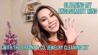 Cleaning my engagement ring with the Tiffany & Co. Jewelry Cleaner