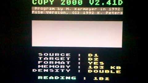 Atari 320XE PoKey 0x00 180KB Copy