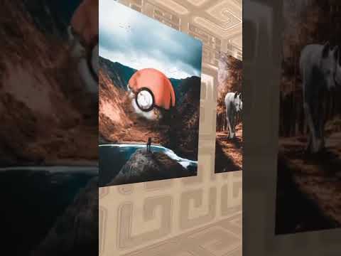 Augmented reality Portal Visuals of Karthik - Facebook and instagram filters