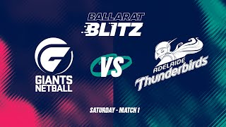 Ballarat Blitz - GIANTS v Thunderbirds screenshot 1